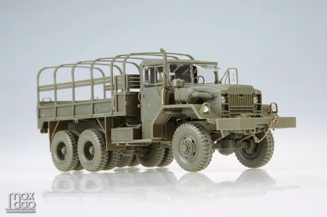 afv战鹰m54a2tom6x6k卡车模型评测