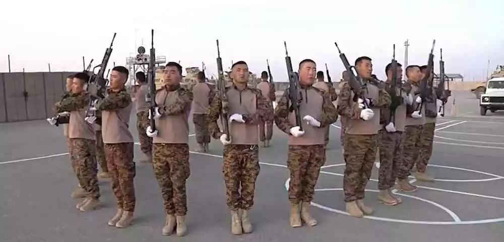 蒙古影像蒙古特种部队在阿富汗超帅