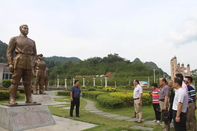 重走革命之路重温红色岁月南宁市交通运输局组织党员代表赴东兰县开展