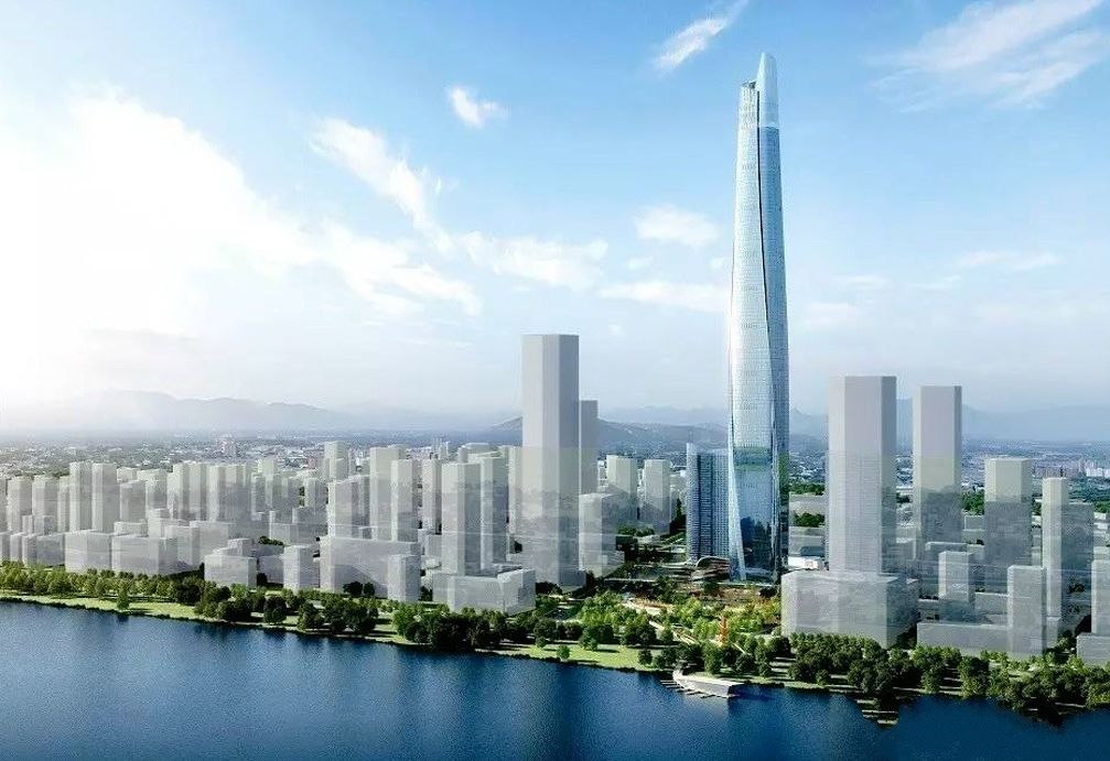 不止是600米级的高楼不少 沿江更是有不少的400米级高楼 放在别处,可