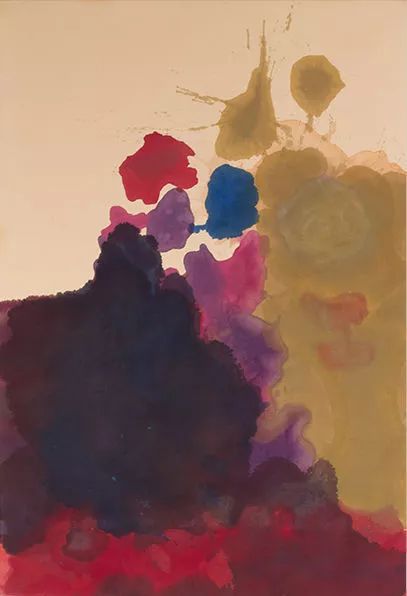 海伦·弗兰肯特尔,《无题》(untitled),1962-1963.