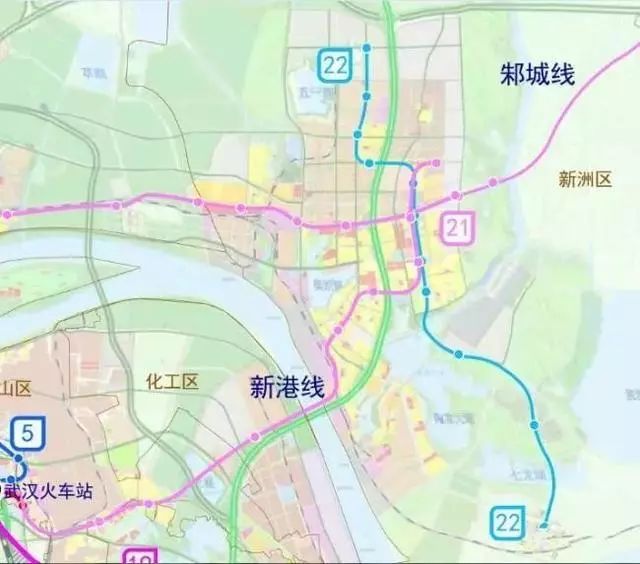 重磅地铁邾城线新港线2020年开建