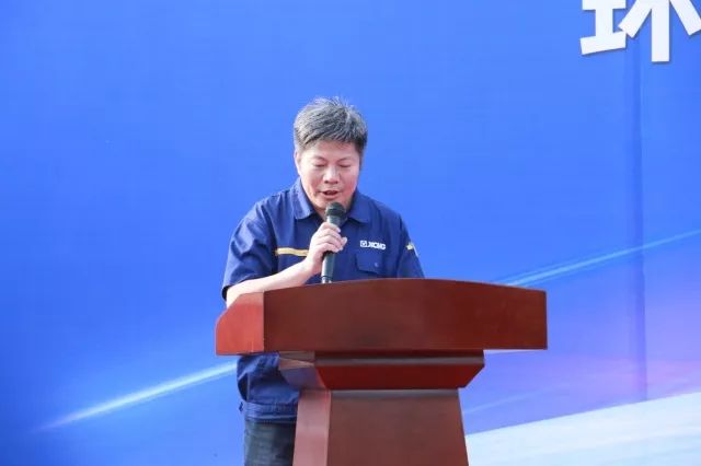 徐州市城管局环卫处副处长孙爱东"x1新一代产品将为家乡环境建设贡献