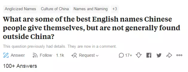 老外崩溃:你们中国人起的英文名,快把我们