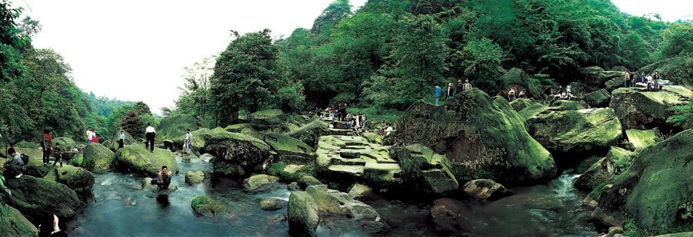 自驾四川天台山风景区,成都人周末避暑清凉最佳选择地