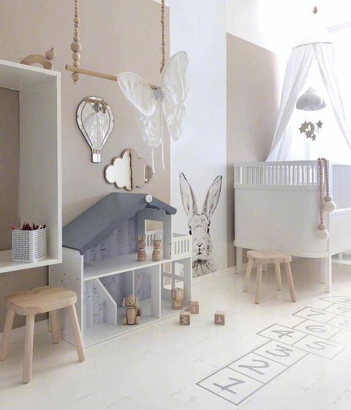 儿童房的梦幻创意空间布局灵感????