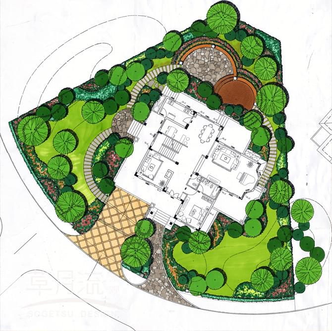 300㎡“别墅庭院”设计，3年打造简约欧美风格大花园！