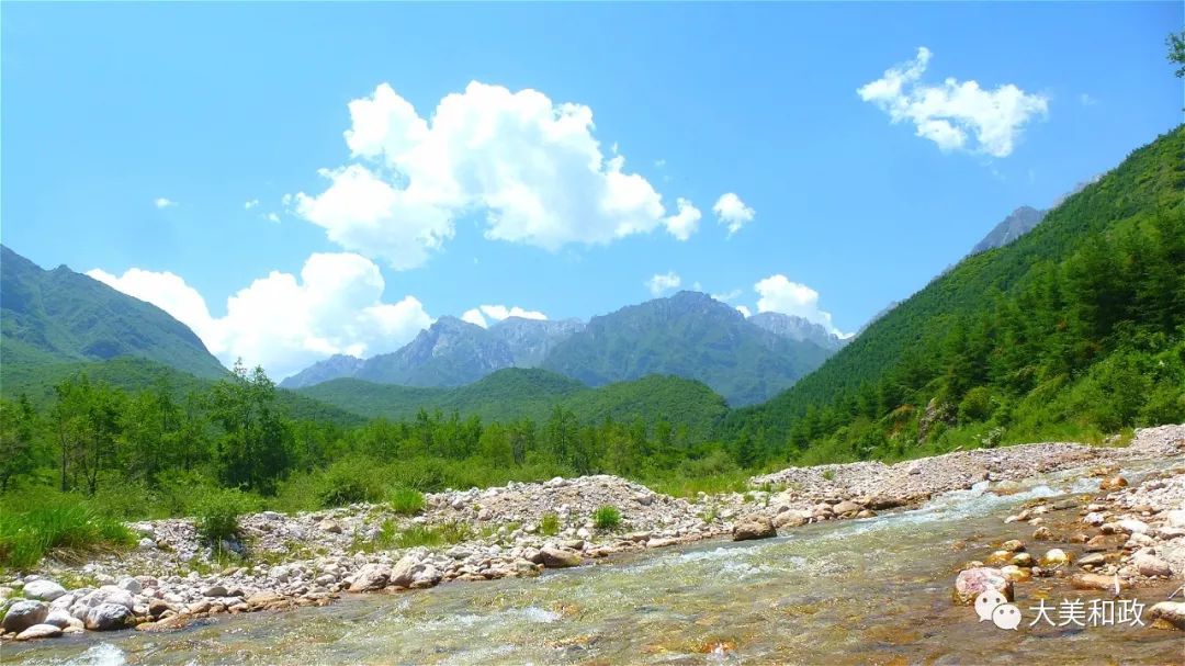 和政:小桥流水人家的三岔沟 山奇水静林美花香