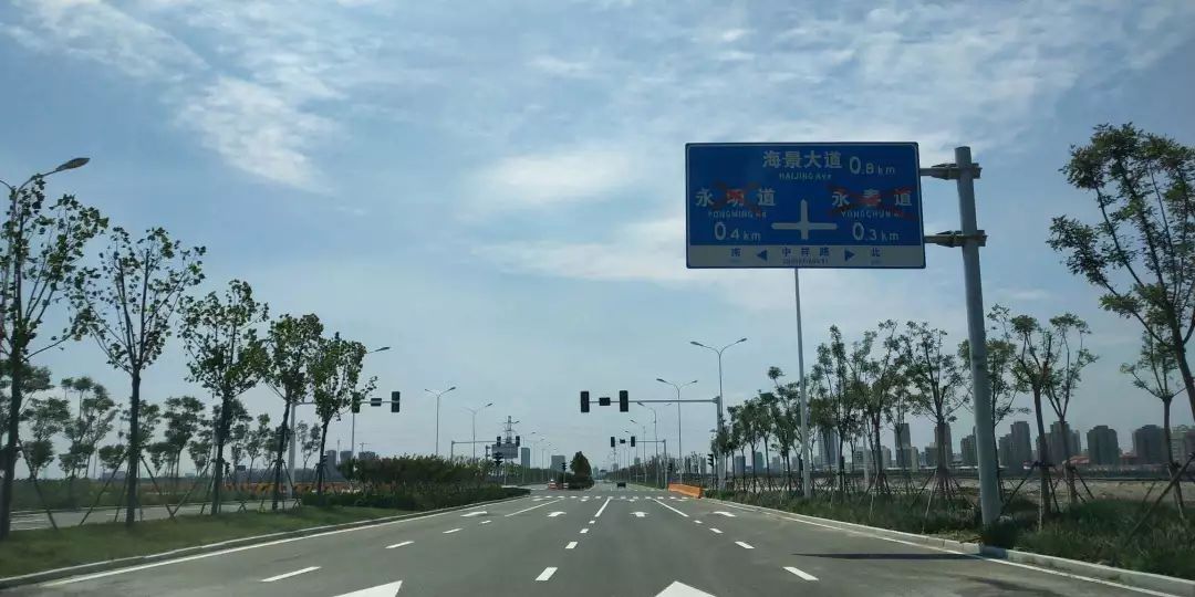 大港世纪大道东延线通车,直达中央大道