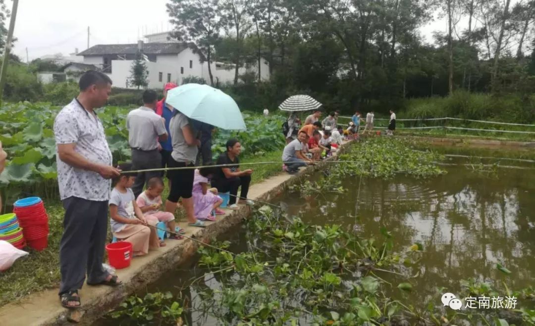 垂钓小龙虾塘设计图展示