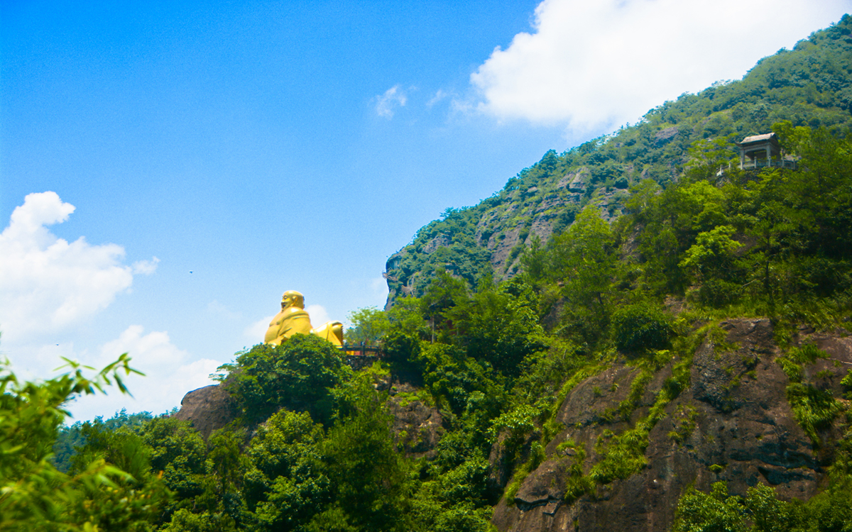 杭州境内，竟有一座江南第一悬空寺，比山西悬空寺落差高360米-半岛官方下载地址(图12)