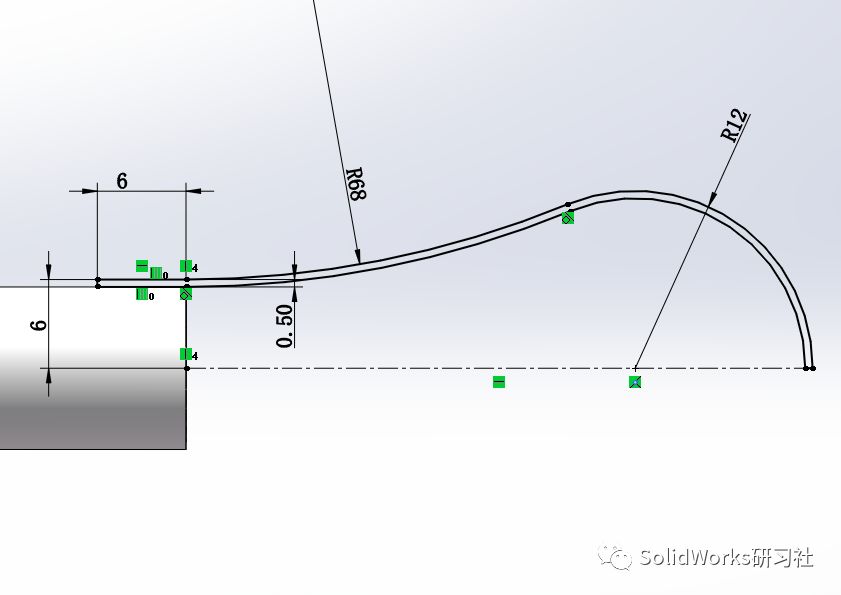 solidworks简单建模:喇叭(放样,旋转,抽壳,移动/复制