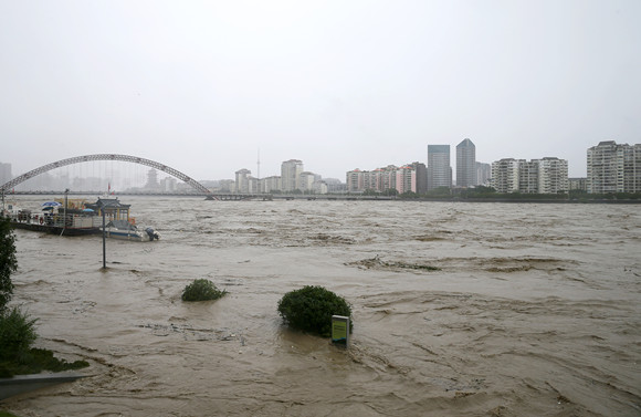 【图集】四川多地连遭暴雨袭击 绵阳发生1949年以来最