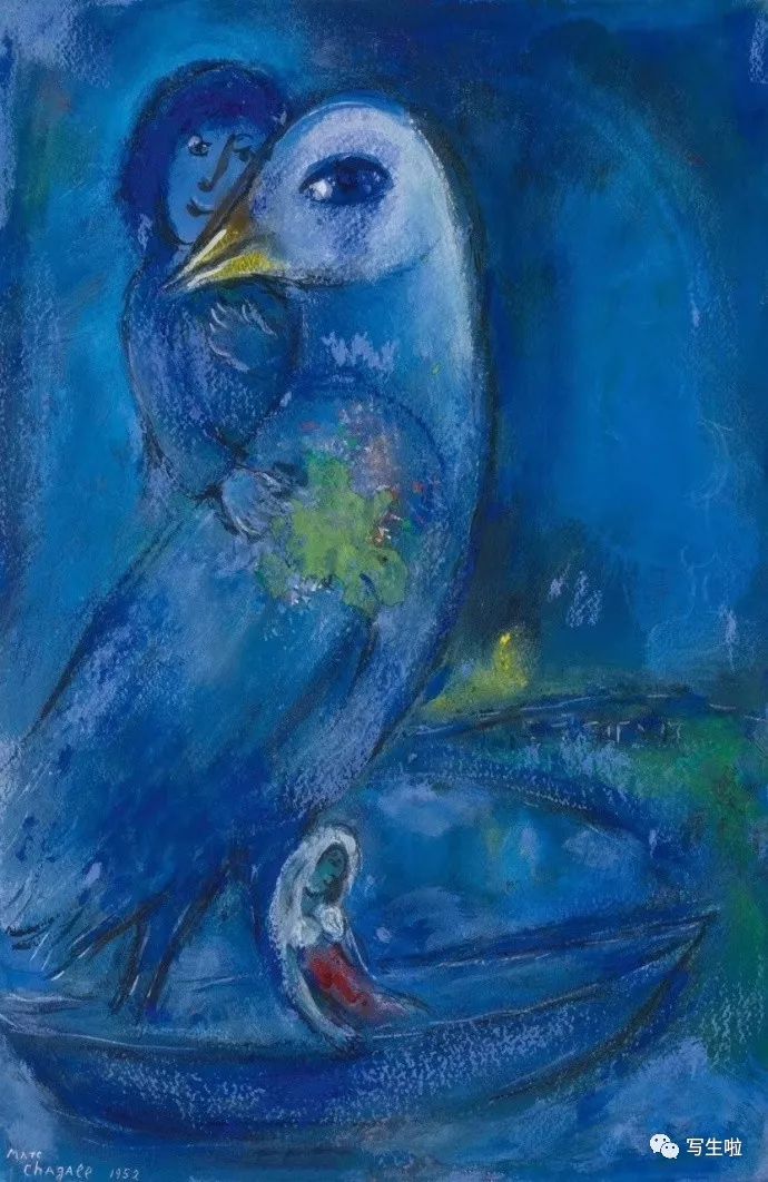 马克·夏加尔是一位追求天真纯朴,从俄国乡下犹太居民到巴黎的画家.