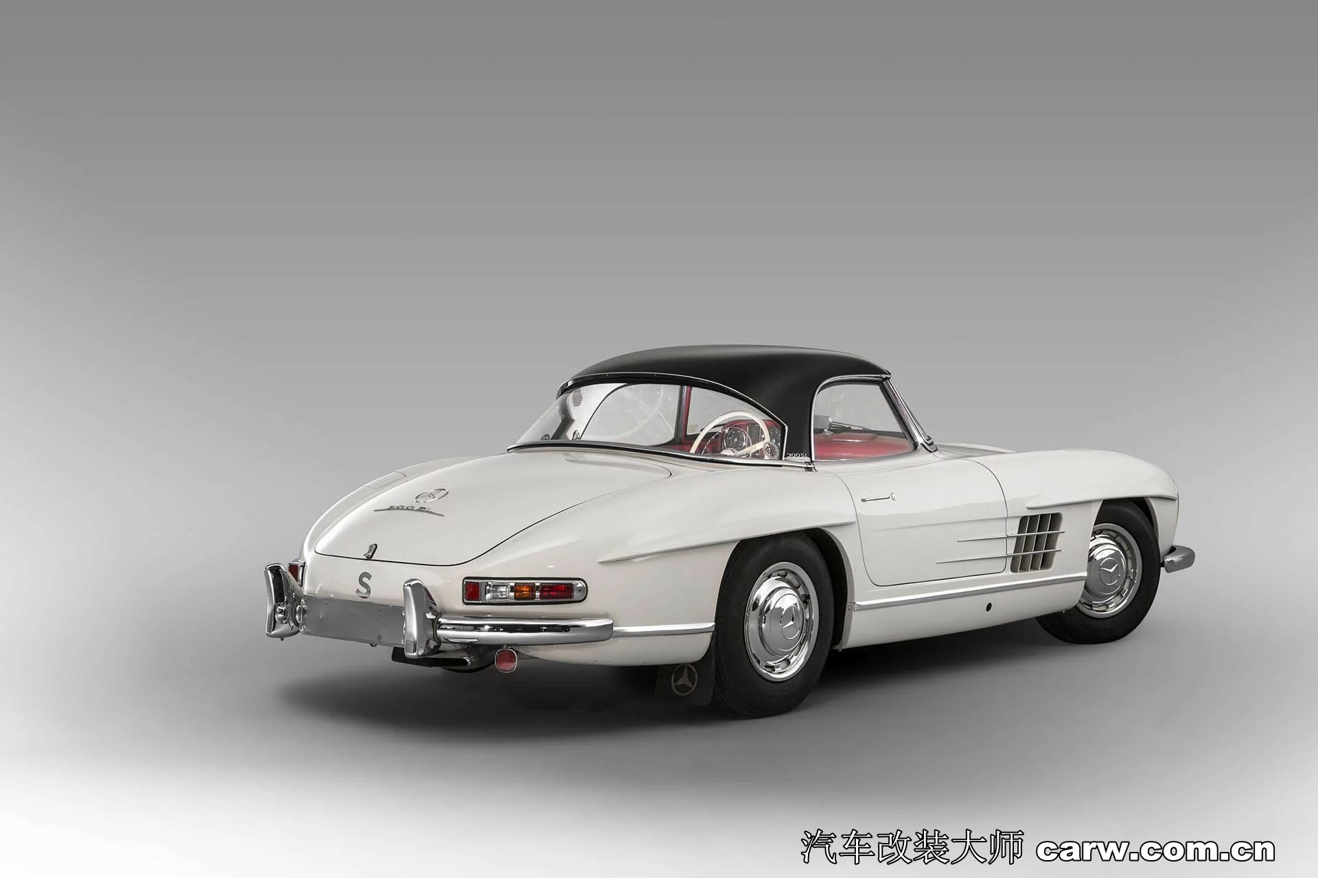 奔驰流线设计来自传承,1963年的梅赛德斯300 sl