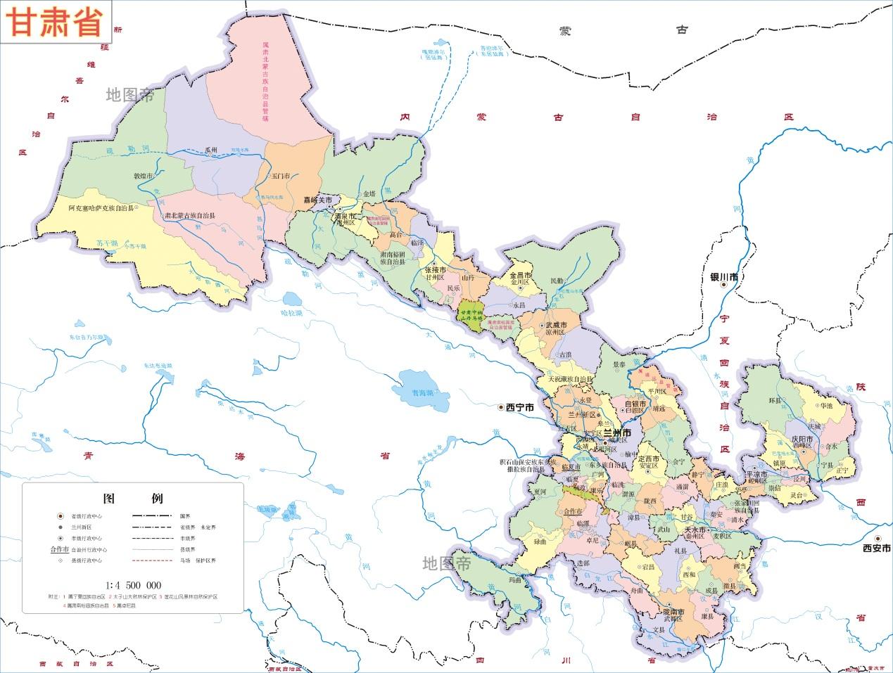 地图上甘肃白银市靖远县,为何被平川区分成两半