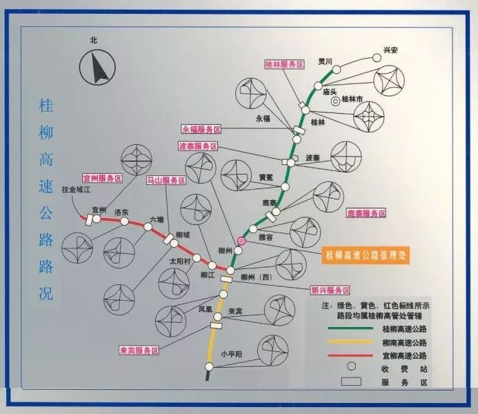 又有一大批高速公路在建桂林将成环广西高速枢纽