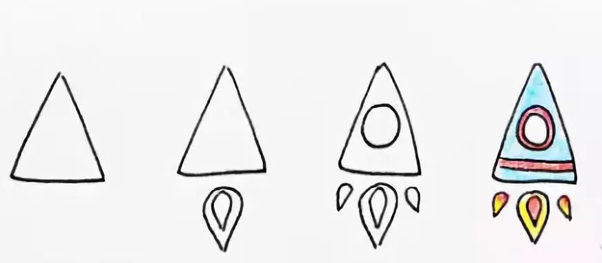 【创意简笔画】三角形的联想