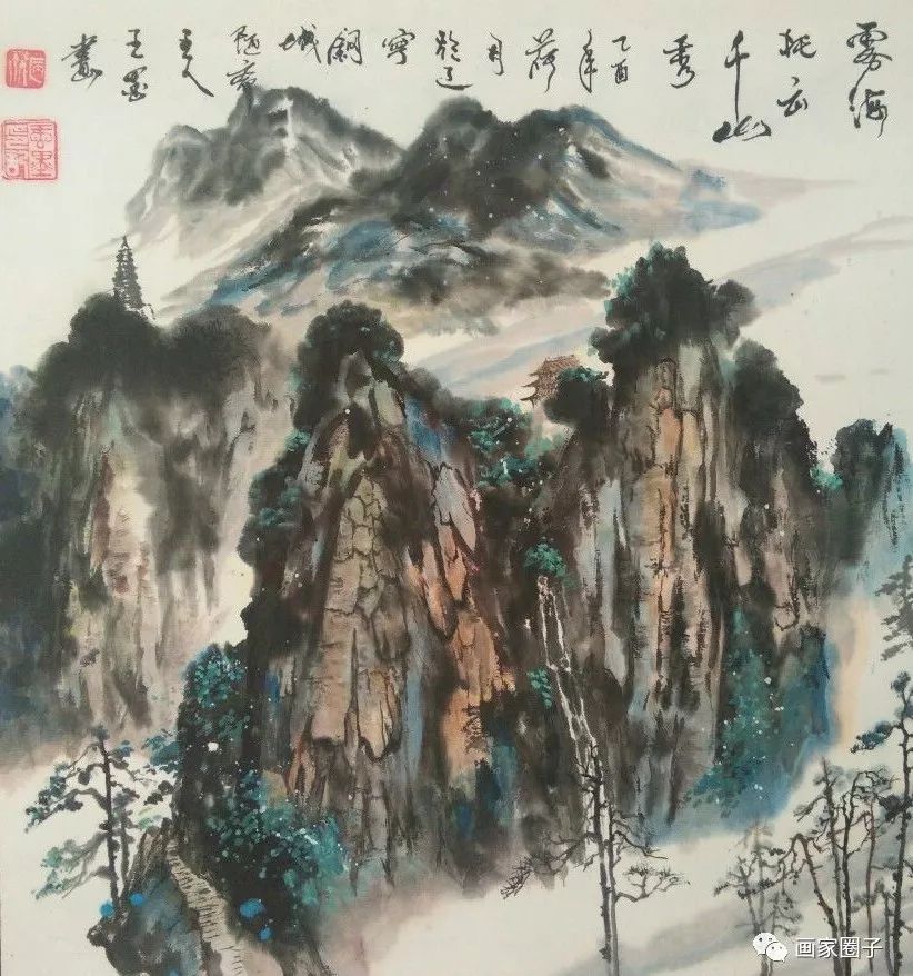 画家圈子推荐 | 中国美协艺术家--王墨老师的国画作品