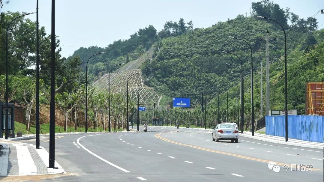 临安又有一条道路有望于本月通车.