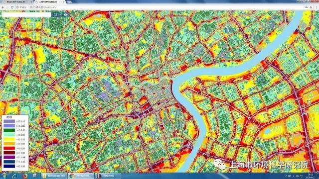 上海这张会动的"城市噪声地图",实属罕见!