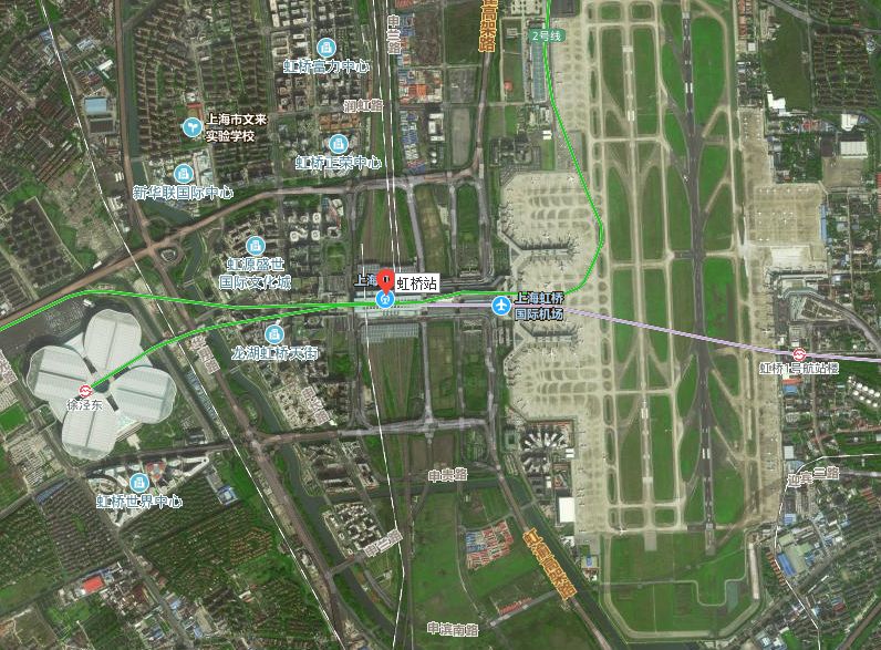 机场联络线全线规划公布设置9大站点贯穿虹桥枢纽上海东站浦东机场