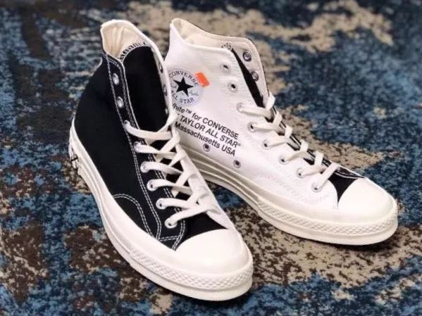 off-white x converse再续合作,黑白鸳鸯登场