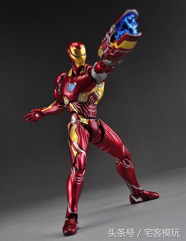 78官测万代shfiguarts系列钢铁侠mark50