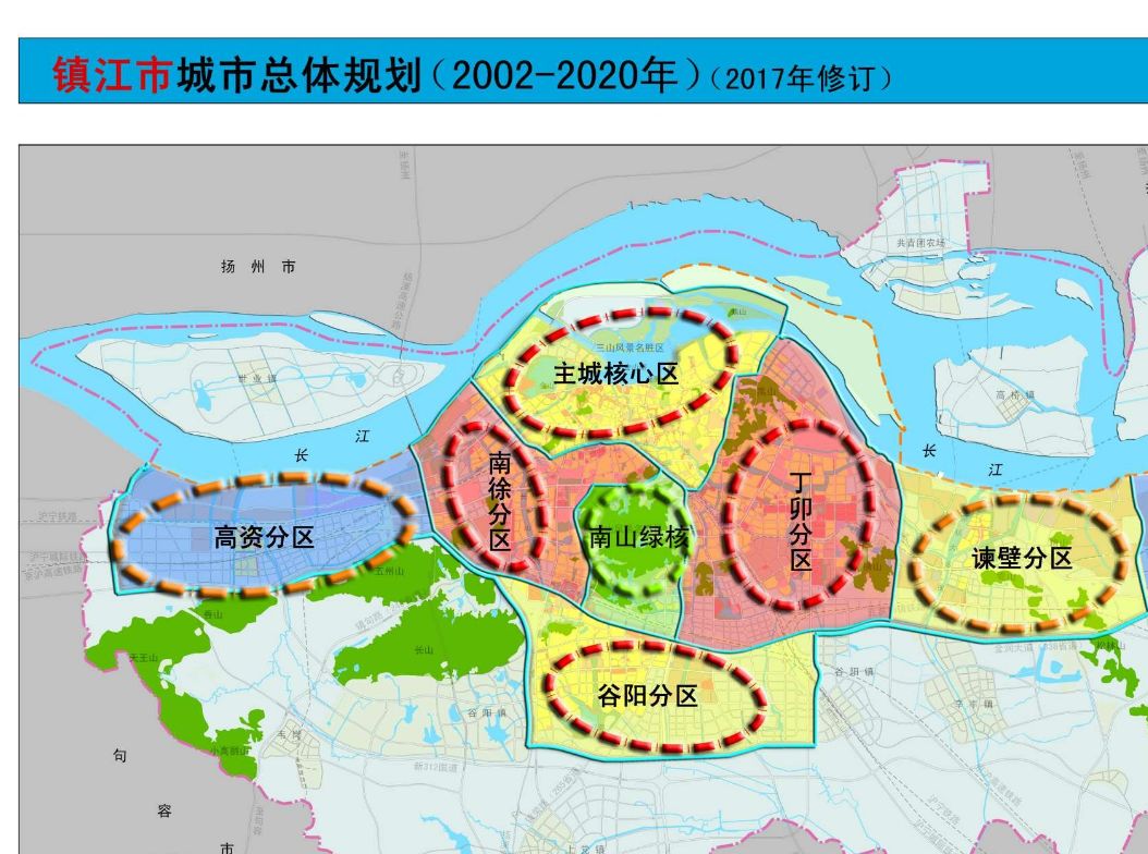 近年,镇江规划南移,高铁南站全面升级.