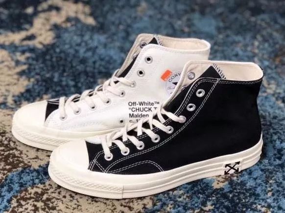 off-white x converse再续合作,黑白鸳鸯登场