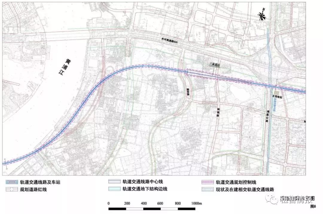 嘉闵高架路,现在铁路线东侧(沪松公路~规划新龙路之间),地面站或高架