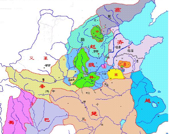 战国小国人口_战国时期的小国