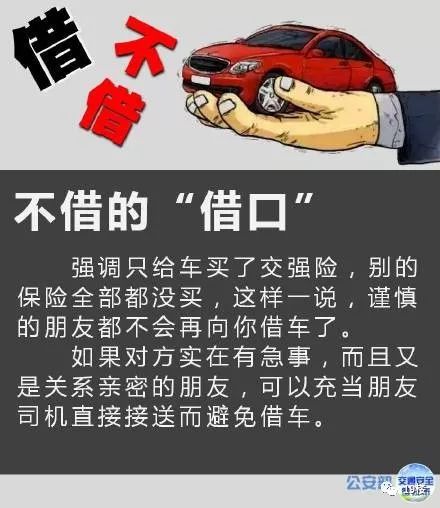 大家一般都怎么拒绝亲戚,朋友等借钱,借车等的请求呢?