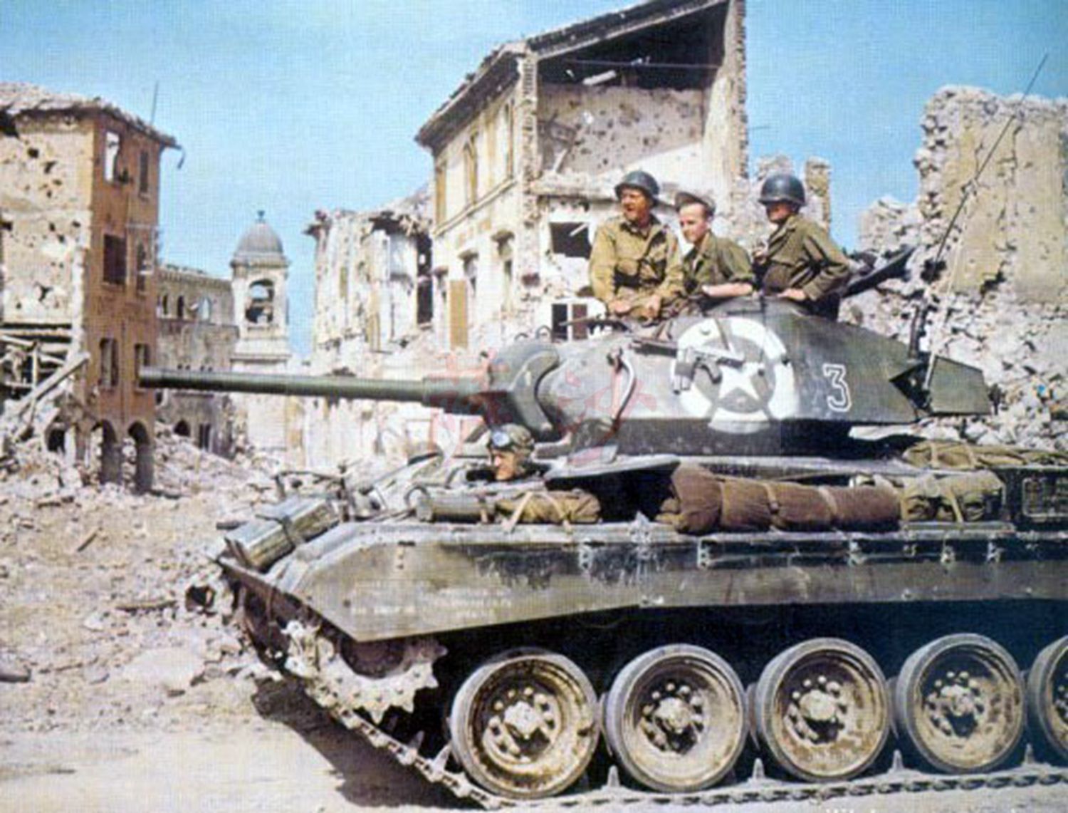 二战最优秀的轻型坦克就是它:m24霞飞轻型坦克