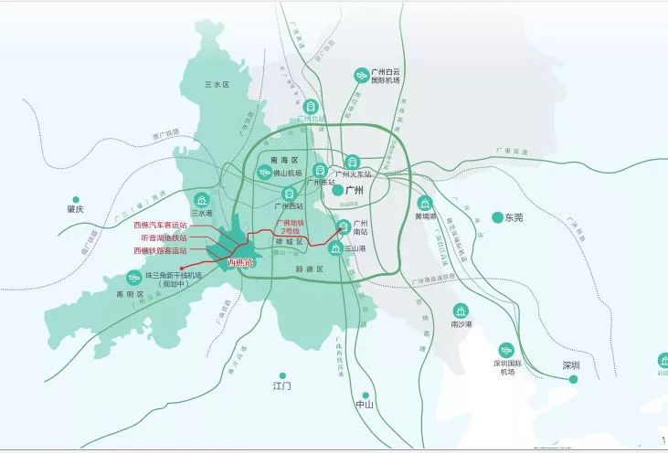 大动作南海西樵听音湖片区规划出炉还有多块靓地推出