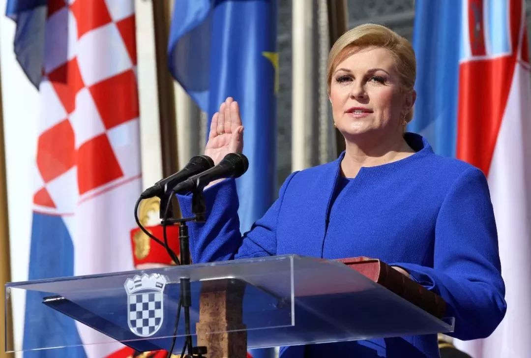 从挤羊奶的小丫头,到人见人爱的女总统,克罗地亚致胜