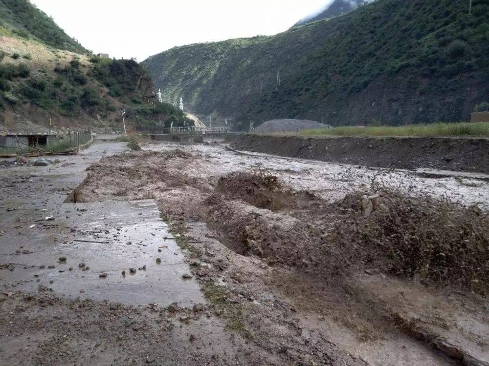 阿夏乡发生特大山洪灾害