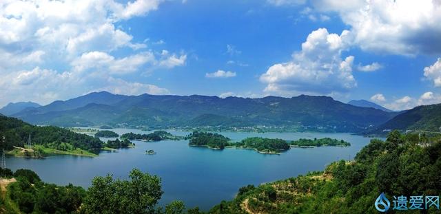 摄影欣赏:蕲春县花园水库(七星岛湖)