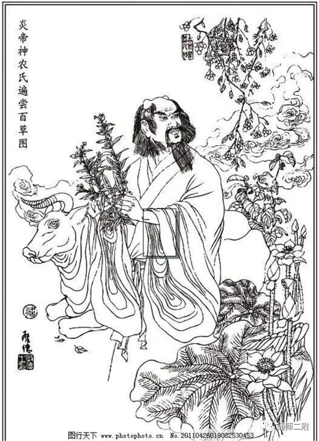 茶文化 神农尝百草与君亲师