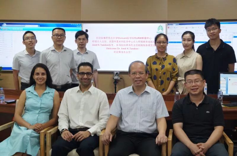 tendon在上海长海医院黄海东教授的陪同下,到访福建医科大学附属第二