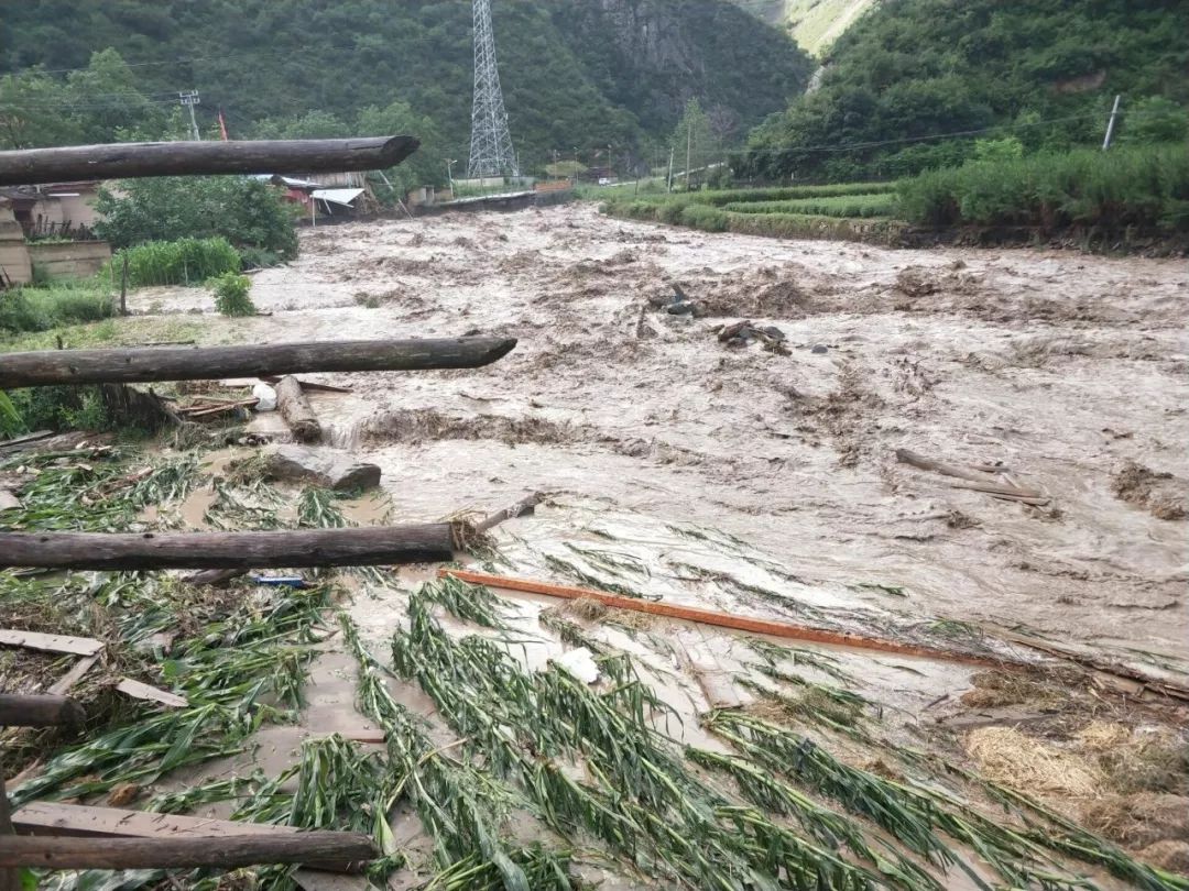 阿夏乡发生特大山洪灾害