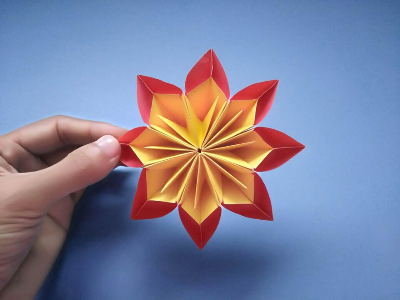 纸花的折法 漂亮的纸花简单易学_伊秀视频|yxlady.com