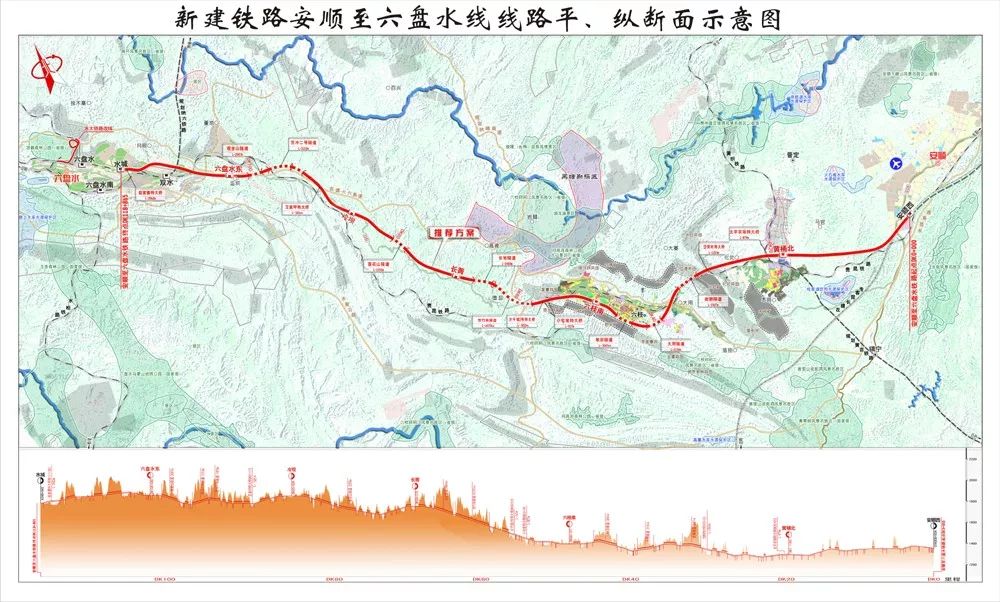 全长117公里,时速250公里,2019年通车,贵州这条新城际铁路设这6个站