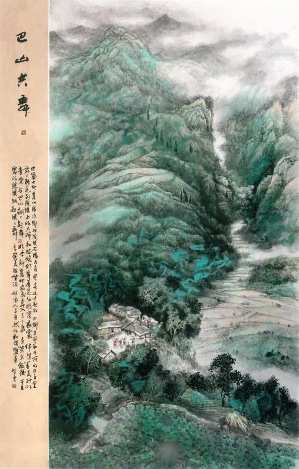 因心造境浑厚灵动画家杨智勇作品鉴赏