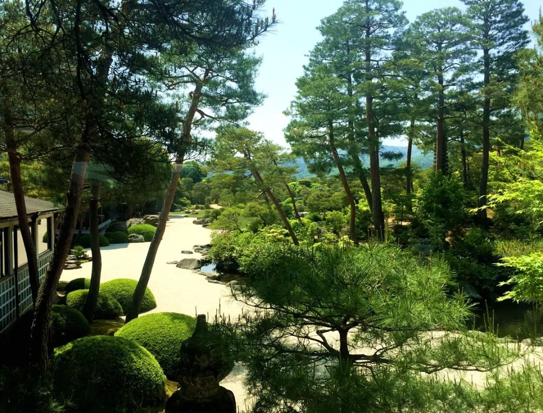 这座私人美术馆 连续15年被评为 日本最美庭园 雪花新闻