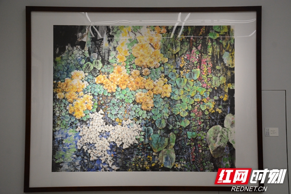 繁花飞鸟入画来"柯桐枝花鸟画作品展"开幕