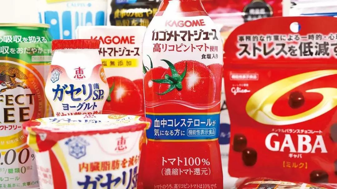 foodaily) 在日本,对于食品类商品的包装是禁止标明"药效"的