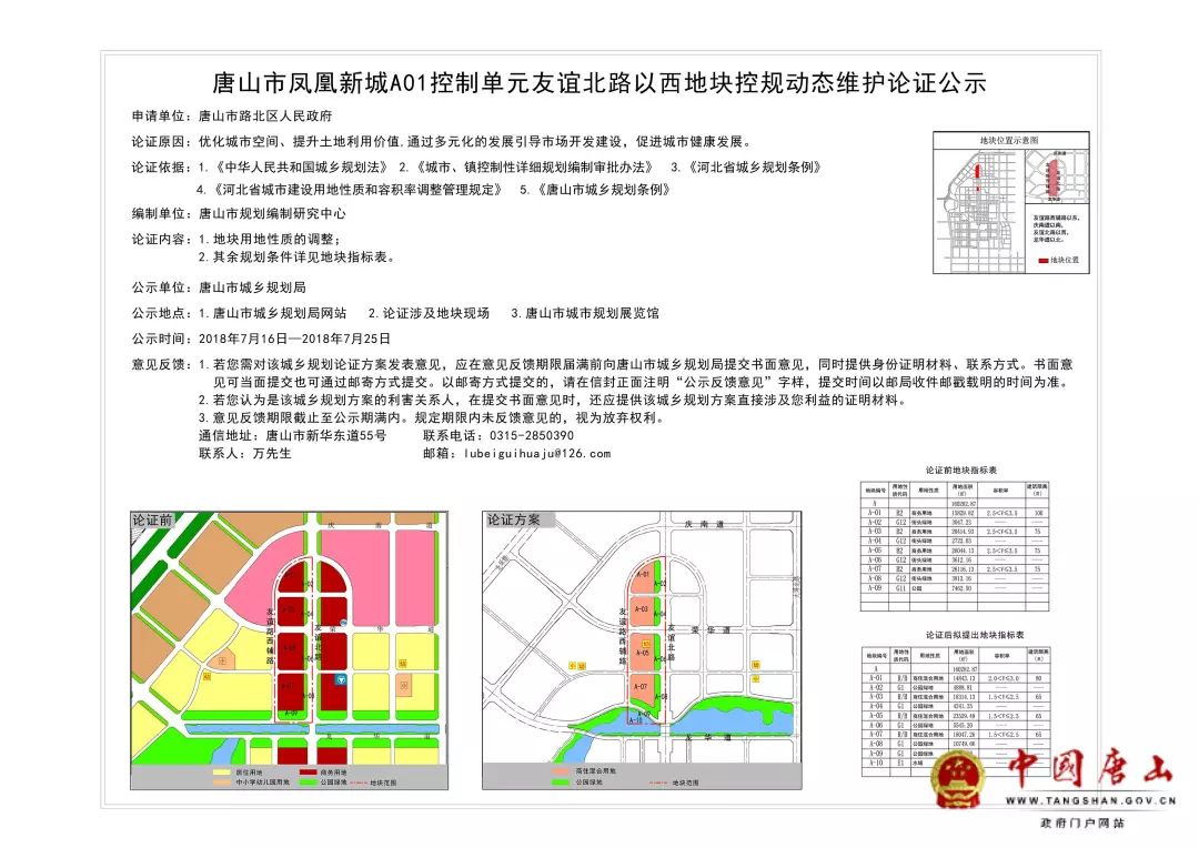 唐山凤凰新城这片区域规划有变!