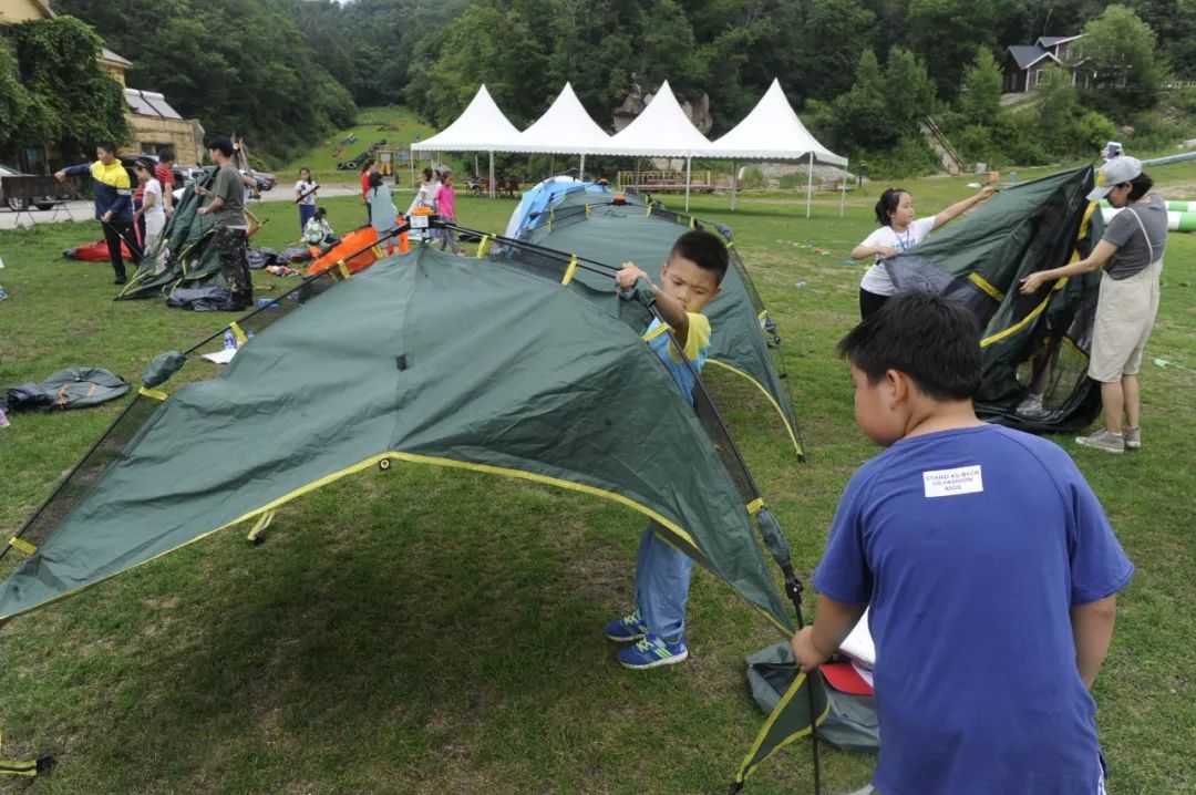 五家山露营 自由天地里的孩子玩嗨了