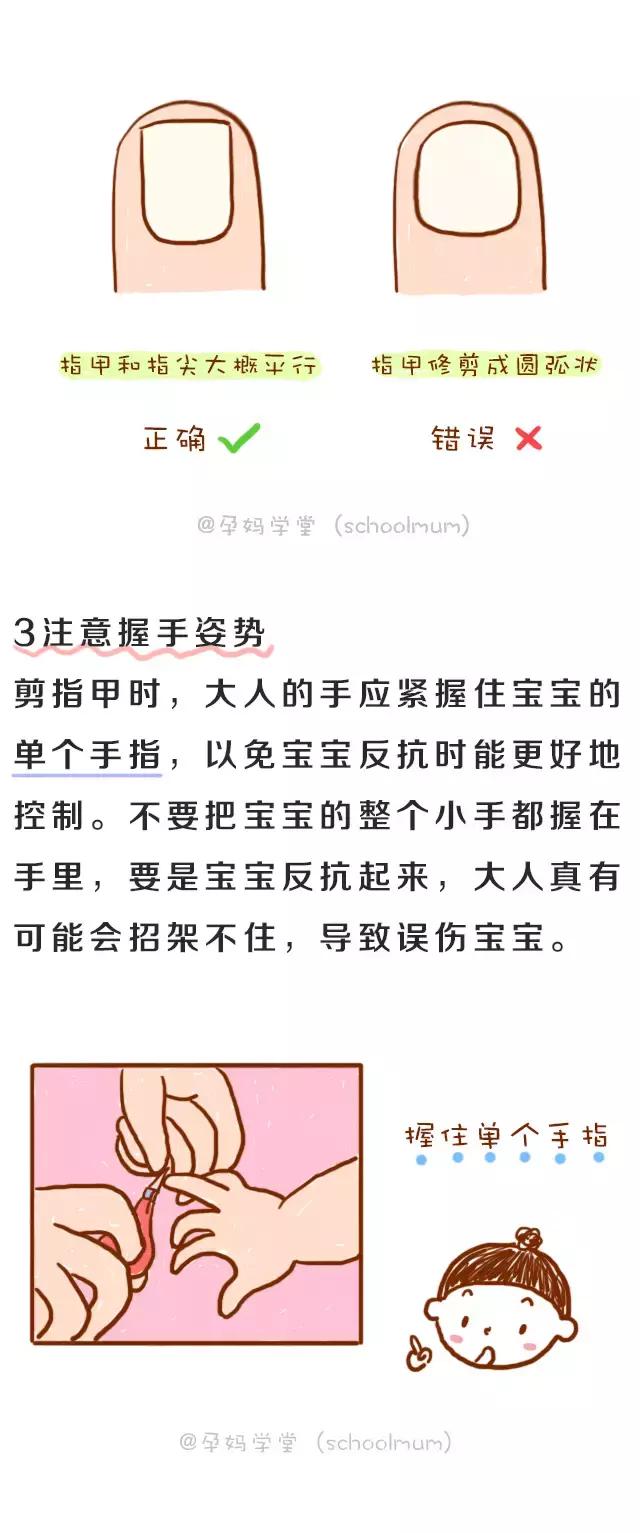 给宝宝剪指甲这件事儿,我敢说大部分的妈妈都不会!